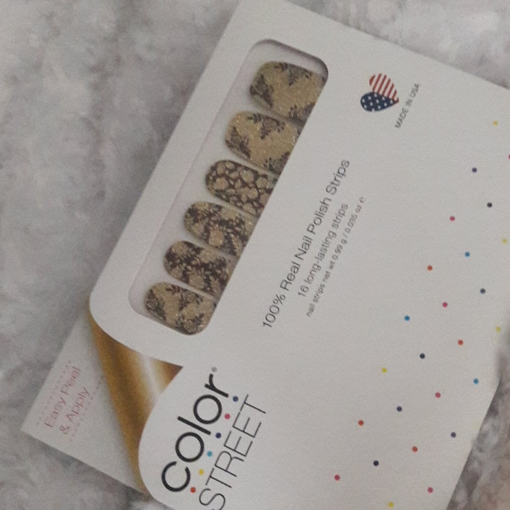 color street Rose were the days retired nails htf - Picture 2 of 2